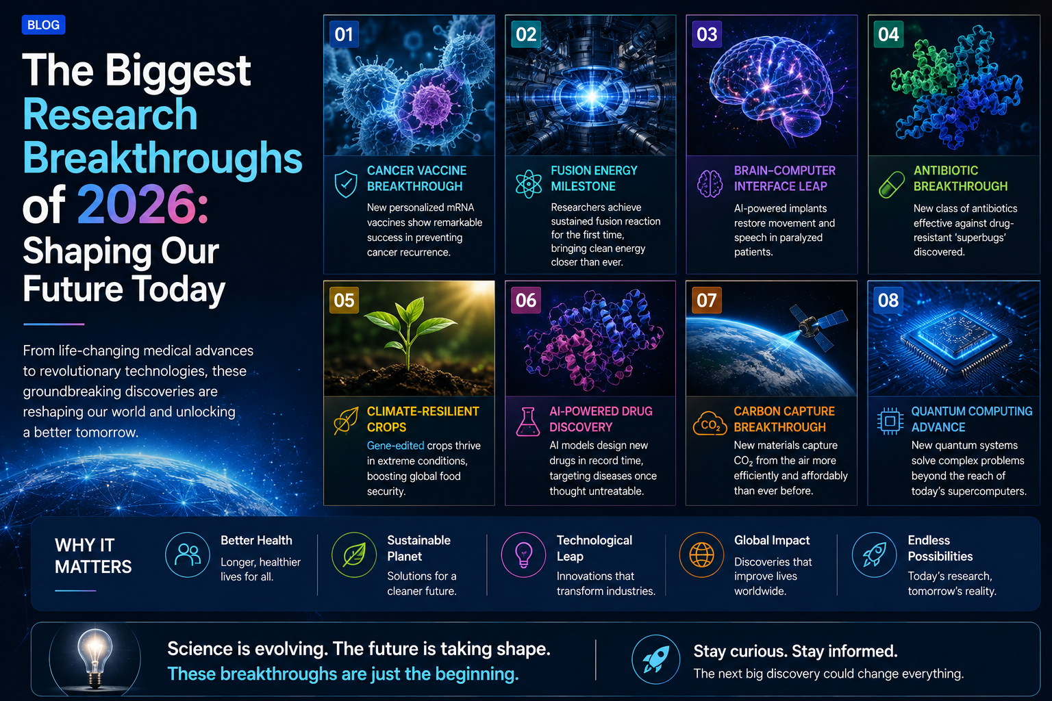 The Biggest Research Breakthroughs of 2026: Shaping Our Future Today