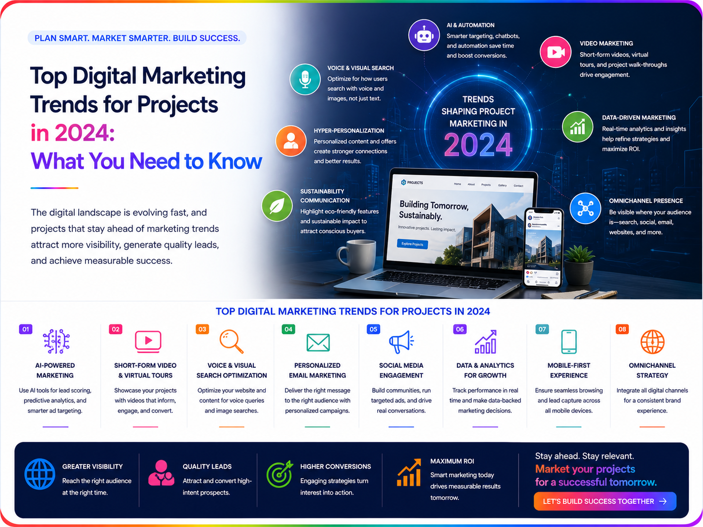 Top Digital Marketing Trends for Projects in 2024: What You Need to Know