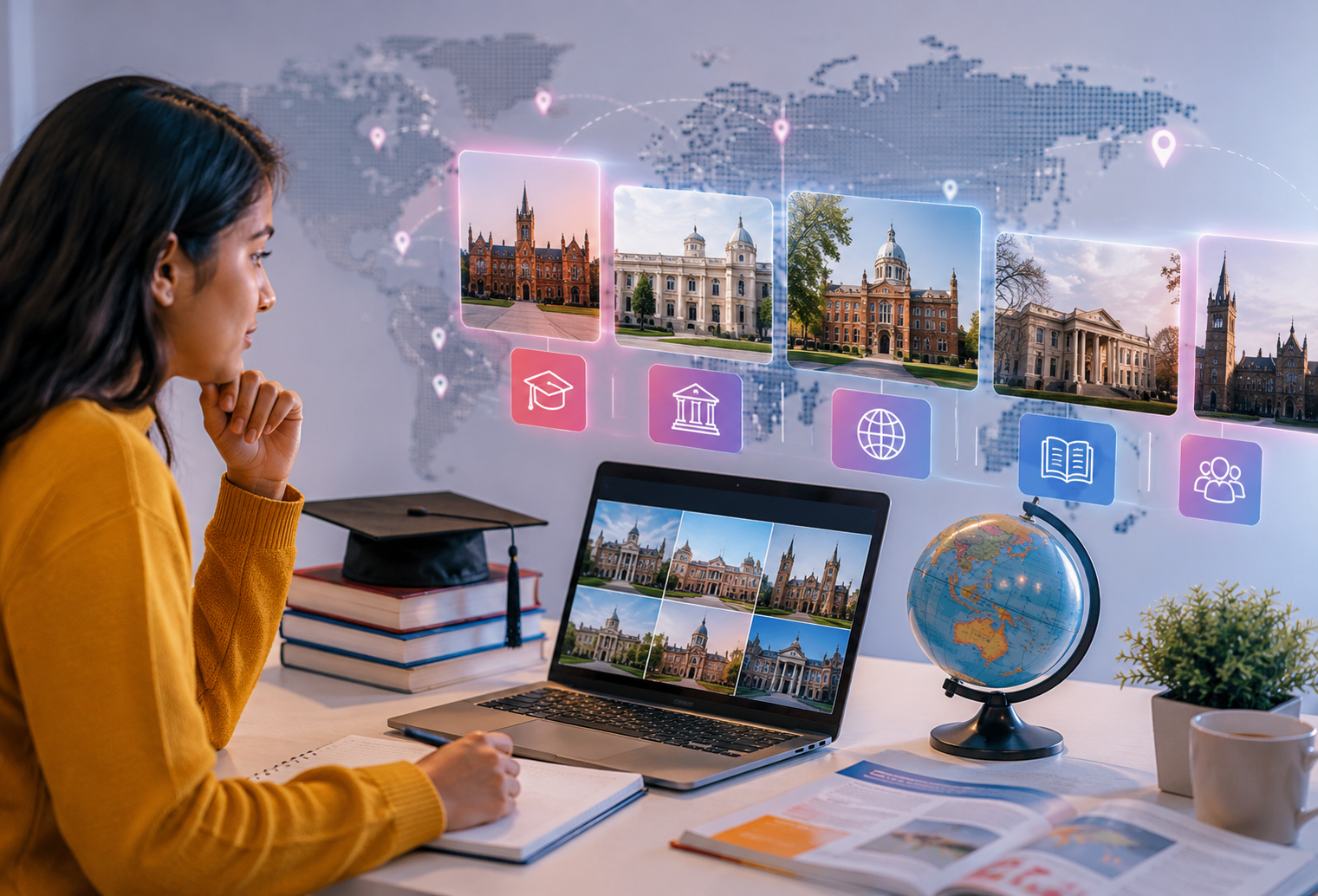 University & Course Selection