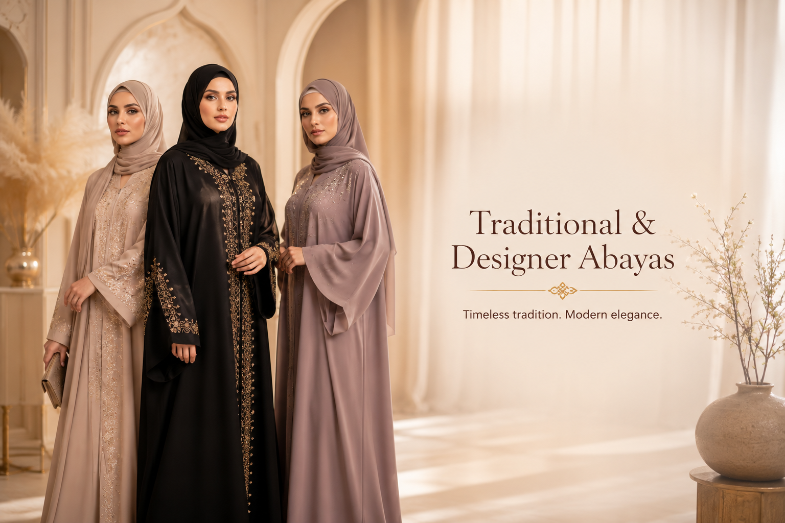 Traditional & Designer Abayas