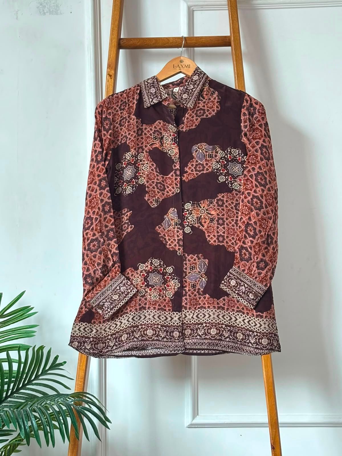 Premium Printed Crepe Shirt